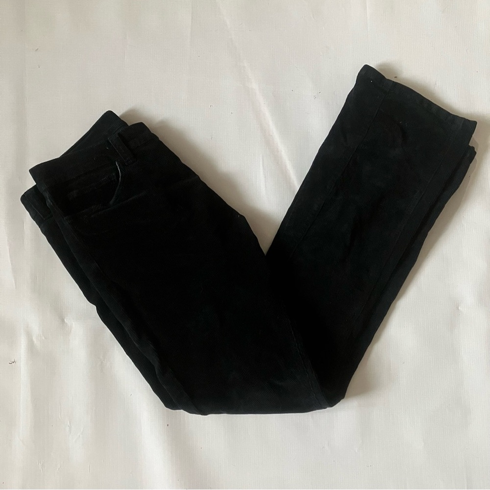 MINTCREW FLARED CORDUROY PANTS SIZE 32 BLACK STREETWEAR COTTON
